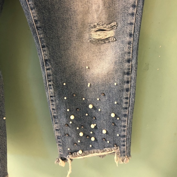 Free People Pearl Crop Jeans - Picture 10 of 12